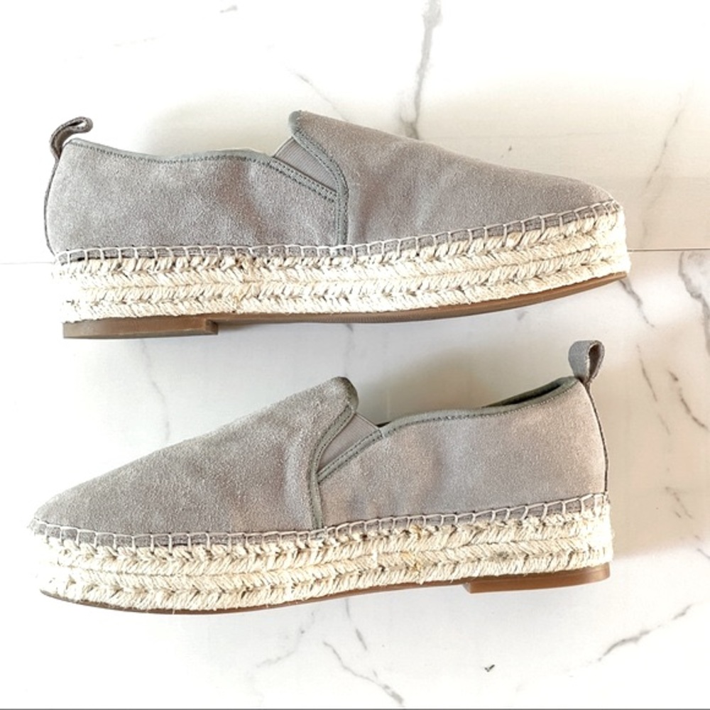 Blondo Basha suede leather espadrille 9.5 waterproof